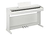 Yamaha ARIUS YDP-145 Digital Piano - Classic and Elegant Home Piano for Beginners and Hobbyists, in White