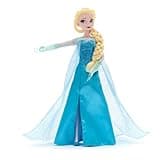 Disney Store Official Elsa Singing Doll, Frozen, 41cm/16”, Lights up and Sings Let it Go, Kids Toy in Shimmering Blue Gown with Articulated Arms and Legs
