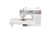 Brother FS200CE Sewing Machine, 200 stitches, 2 lettering, Wides Table, Hard Case