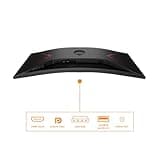 AOC Gaming CU34G2XPD - 34 inch WQHD curved monitor, 180 Hz, 1ms, FreeSync Premium (3440x1440, HDMI, DisplayPort, USB Hub) black/red