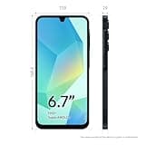Samsung Galaxy A16 5G, Android Smartphone, 50MP Main Camera, 6.7" display, 128GB, Blue Black, 3 Year Manufacturer Extended Warranty (UK Version)