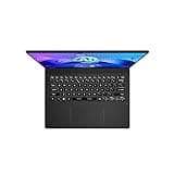 MSI Prestige 14 AI Studio Laptop - (14" 16:10 2.8K OLED panel, Latest Intel Core Ultra 7 155H, NVIDIA GeForce RTX 4050, 32GB RAM,1TB NVMe PCIe SSD, Intel WIFI 7BE, Windows 11 Pro) -Stellar Grey