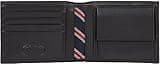 Tommy Hilfiger Men's Eton Cc and Coin Pocket Am0am00651 Wallets, Black (Black), OS