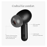 Cambridge Audio Melomania A100 Earbuds - In Ear True Wireless Headphones with Adaptive Active Noise Cancelling, aptX Lossless Bluetooth, Up to 39 Hour Battery Life with Charging Case - Black