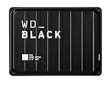 WD_BLACK P10 Game Drive 2TB external portable HDD Gaming drive, for On-The-Go Access To Your Game Library - Works with Console or PC, save up to 125 games, black