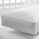 Christy Luxury Deep Sided Filled Pillow | Medium/Firm | Luxuriously plush and soft | Hotel Standard Quality Filled Bedding | Machine Washable Easy Care | UK Manufactured