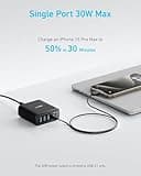 Anker USB C Charger, 6 Port Charging Station with 112W Power, for iPhone 16/15/14/13/12 Series, MacBook, Galaxy, iPad, and More (Cable Not Included)