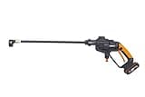 WORX WG620E.4 Hydroshot Cordless Portable Pressure Washer Cleaner Kit - Power Washer with 2 Batteries, Adjustable Pressure Settings for Garden, Patio, Car Wash & More, 320 PSI (22 Bar), 120 l/h