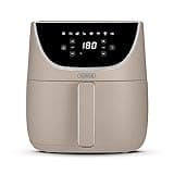 Tower, T17127MSH, Vortx Air Fryer with Digital Control Panel, 1700W, 6L, Latte