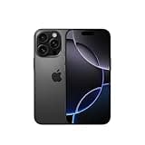 Apple iPhone 16 Pro 128 GB: 5G Mobile phone with Apple Intelligence, Camera Control, 4K 120 fps Dolby Vision and a Huge Leap in Battery Life. Works with AirPods; Black Titanium