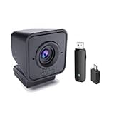 Project Telecom 1080p Wireless Webcam with Microphone – USB PC Camera for Laptop & Desktop Full HD Streaming Web Camera for Video Calls, Zoom, Remote Meetings – Plug & Play USB Web Cam