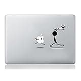Man with Axe Stickers Laptop Decal Art Graphic Vinyl Funny Mural Apple MacBook Compatible