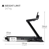 NordicTrack T Series 10 Treadmill, Black