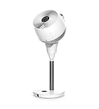 Meaco MeacoFan 1056P Pedestal Air Circulator - Powerful, Energy Efficient, Quiet Cooling Pedestal Fan for bedroom, home and office, Oscillating, Remote Controlled