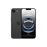 Apple iPhone 16e 128GB: Built for Apple Intelligence, A18 Chip, Supersized Battery Life, 48MP Fusion Camera, 6.1-inch Super Retina XDR Display; Black
