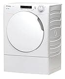 Candy CSEV9DF 9KG Vented Tumble Dryer, White, White Door