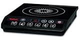 Tefal Everyday Portable Electric Induction Hob, 2 hours timer, 6 functions, 9 power level, 2100W, Kitchen, Student, Cooking, Caravan, Party, Black, IH201840