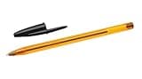 BIC Cristal Original, Ballpoint Pens, Every-Day Biro Pens with Fine Point (0.8 mm), Ideal for School and Office, Black, Pack of 50