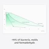 VITESY ETERIA Portable Air Purifier Without Filters to Change | -99% of Bacteria, Microbes, Mold, VOCs and Viruses | Capture Ambient Odors | Sustainable and MADE IN ITALY (Black)