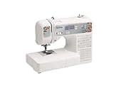 Brother FS200CE Sewing Machine, 200 stitches, 2 lettering, Wides Table, Hard Case