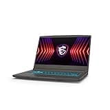 MSI Thin 15 Inch FHD Gaming Laptop - (Intel Core i5-12450H, NVIDIA GeForce RTX 4050, 16GB RAM, 512GB SSD, Windows 11 Home Plus) - Cosmos Grey