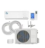 12000 BTU Air Conditioner Wall Split Wi Fi 5 In 1 Air Cooler Heater Dehumidifier Air Purifier Fan With Heat Pump Remote Control 3.4 kW A++ Rating 2 Pipes and Installation Kit Included