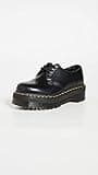 Dr. Martens Unisex 1461 Quad Oxford, Blk Polished Smooth, 7 UK