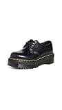 Dr. Martens Unisex 1461 Quad Oxford, Blk Polished Smooth, 7 UK