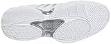 K-Swiss Performance Men's Receiver V Tennis Shoe, White/Peacoat/Silver, 10 UK