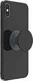 PopSockets : PopGrip Basic - Extendable base and grip for smartphones and tablets [Top Not Replaceable] - Black