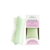 Tangle Teezer Pet Teezer Puppy Grooming Brush - Gentle Dog Grooming Brush for Puppies - Ideal for Puppies & Dogs with Sensitive Skin & Fur - Mint