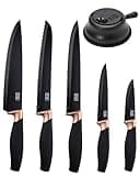 Taylor's Eye Witness TEW-LMS23CBBS11 5PC Brooklyn Knife Set Black