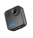 GoPro Max - Traditional Waterproof 360+ Action Camera with Spherical Touch Screen 5.6K30 HD Video 16.6MP 360 Photos 1080P Live Streaming Stabilization