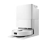 Roborock Q Revo MaxV Robot Vacuum, 7000Pa Suction, Auto Tank Refilling, Auto Dust Emptying, Double Spinning Mop, Reactive Tech Obstacle Avoidance, White