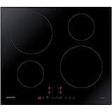 Samsung Induction Hob with 4 Cooking Zones, With Touch Control, Colour: Black, Material: Ceramic Glass, NZ64H37070K