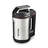 Morphy Richards Sauté & Soup Maker, 1.6L, 4 Settings, Smooth, Chunky, Juice, Blend Pause Function, Family Size, Non-Stick Coated Jug, Detachable Power Cord, Stainless Steel, 501014