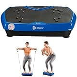 Lifepro Acupressure Vibration Plate Exercise Machine, Burn More Calories & Alleviate Back & Joint Pain at Home-Lymphatic Drainage Stimulator-Vibration Fitness Trainers & Workout Equipment