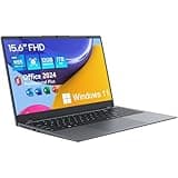 ECOHERO Windows 11 Laptop Computer, 12GB DDR5/1TB SSD, N95 Quad-Core, MS Office 2024, 15.6 inch 1920x1080 FHD Display, Dual Band WiFi, BT5.0, Fingerprint Unlock/Physical Camera Switch (Gray)