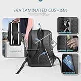 Mens Business Laptop Backpack for 15.6 Inch Large Rucksack with Charging Port Computer Bag Durable Anti-Theft High-Tech Daypack Water-Resistant Casual Daypack for Office College Weekender-Black