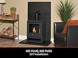 OKO S1 Bio Ethanol Stove in Charcoal Grey