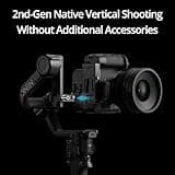 DJI RS 4 Pro Combo, 3-Axis Gimbal Stabilizer for DSLR & Cinema Cameras Canon/Sony/Panasonic/Nikon/Fujifilm, Native Vertical Shooting, 4.5kg/10lbs Payload, With Image Transmitter & Focus Pro Motor