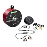 Shure Wired Sound Isolating Earbuds, High Definition Sound plus Natural Bass, Three Drivers, In-Ear Fit, Detachable Cable, Durable Quality, Compatible with Apple and Android Devices, Clear, Aonic 5