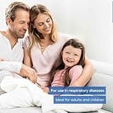 Beurer IH55 Portable Nebuliser With Travel Pack, UK Plug, Adults & Children, Colds, Asthma & Respiratory Issues, Quiet Vibrating Membrane Technology, Shorter Inhalation Time, Easy to Disinfect