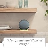 Certified Refurbished Echo (4th generation, 2020 release) | With premium sound, smart home hub and Alexa | Twilight Blue