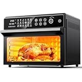30L Air Fryer Oven, 18 in 1 Presets Dual-Cook Function Air Fryer, 360°Hot Air Circulation Technology/Digital Knob/LED Touch Panel/Timer & Temperature Control, Oil-Less Cooking, 7 Accessories, 1800W