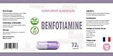 Hepatica Benfotiamine 250mg – 120 Vegan Capsules | High-Strength Vitamin B1 | 3rd Party Lab Tested | Gluten-Free, Non-GMO