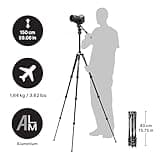 Manfrotto Travel Befree Live Aluminium Tripod Twist, Video Head, Black, compact (MVKBFRT-LIVEUS)