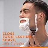 Gillette Fusion5 Razor Refills for Men, Razor Blades Men with Lubrastrip for a Close Shave, Compatible with Razors