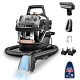 BISSELL SpotClean HydroSteam, Steam Cleaner, Powerful Carpet Cleaner 1000W, Upholstery Cleaner with HydroSteam, Portable Spot Cleaner, Carpet Stain Remover for Upholstery, Sofa Cleaner & Car, 3689E