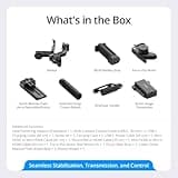 DJI RS 4 Pro Combo, 3-Axis Gimbal Stabilizer for DSLR & Cinema Cameras Canon/Sony/Panasonic/Nikon/Fujifilm, Native Vertical Shooting, 4.5kg/10lbs Payload, With Image Transmitter & Focus Pro Motor